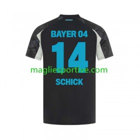 Completo Calcio Bayer 04 Leverkusen Patrik Schick 14 Divisa Terza 2024-2025